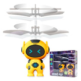 Robô Voador Brinquedo Infantil Voa De Verdade Mini Drone
