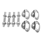 Rock Climbing Anchor 4 Pares De Cabides Em Aço Inoxidável