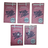 Rock Stars 5 Envelopes De Figurinhas Lacrados