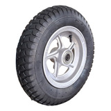 Roda 3,50x8 Aro Alumínio Pneu Bufallo 4lonas