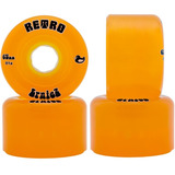 Roda Abec 11 Erniez 65mm 81a Amber - Long Board Skate