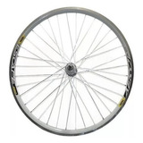 Roda Aro 26x1.90 Aero Branca Cubo Aço Raios Finos