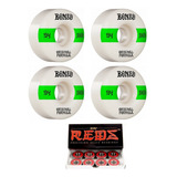 Roda Bones 54mm V4 100a + Rolamento Reds Original Lacrado
