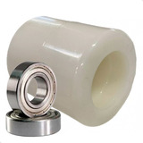 Roda Carga Nylon Paleteira Truck 80x90mm C/ Rolamento