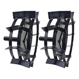 Roda De Aço Para Tratoritos Bttd 5.0 E Bttg-6.5 Branco Cor Preto