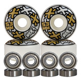 Roda De Skate Profissional 53mm Next Fabrica Moska + Brinde