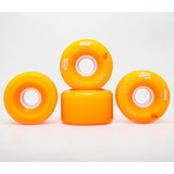 Roda Hondar Freestyle Wheel 65mm 80a Laranja Long Board Skat
