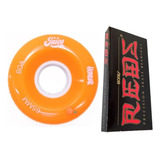Roda Hondar Juice 65mm 80a + Rolamento Red Bones