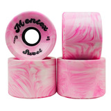 Roda Longboard Skate Mentex 70mm 85a Pro Macia Rápida