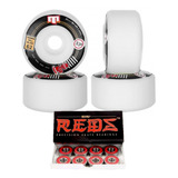 Roda Moska 62mm Downhill Slide 53d + Rolamento Redbones 