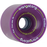 Roda Orangatang 4 President 70mm 83a Roxa - Longboard Skate