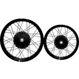 Roda Par Alumínio Aro Viper Vpr Biz 100 110 125 Raios 4mm