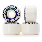 Roda Skate Girl 53 Mm 99a Conical Torrance + Porcas De Roda