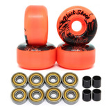 Roda Skate Street 54mm Black Sheep C Rolamento Esp - Laranja
