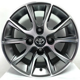Roda Toyota Etios Aro 14 Furação 4x100 S220 (jogo) + Bicos