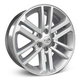 Roda Toyota Hilux 2012 Aro 17 6x139 (1 Unid) +bico Cor Prata
