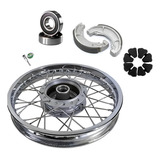 Roda Traseira Titan Fan Cg 150 (todas) Completa(só Instalar)