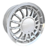 Rodas Aranha Gol Chevete Aro15 4x100 (jogo) M19 + Bicos Cor Prata Diamantada