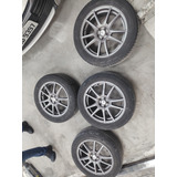 Rodas Aro 18 Furacão 5x100 Com Pneus Jogo Completo