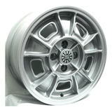 Rodas Dragster Scorro Aro 15 4x100 (jogo) + Bicos Cor Prata