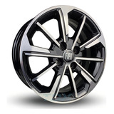 Rodas Fiat Cronos Aro 14 Argo Palio Siena +bicos Cor Preto Com Diamantado