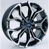 Rodas Ford Fiesta Ka Ecosport Aro 15 4x108 (jogo) + Bicos Cor Preto Com Diamantado