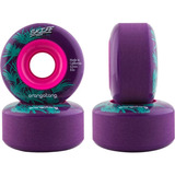Rodas Orangatang Skiff 62mm 83a Roxa - Skate Longboard