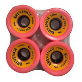 Rodas Revenge 70mm 78a Rosa Speed + Pf Base + Lixa Long