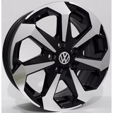 Rodas Tarantula Aro 15 Fox Polo (5x100) Jogo+ Bicos Cor Preto Diamantado