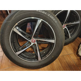 Rodas Zero Côncava 18 Com Pneu 235/60 Largura Furacão 5x110