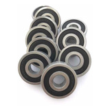 Rolamento 6200 2rs Kit Com 10 Pçs 10x30x9