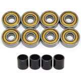 Rolamento Abec 11 Com Espaçador Para Skate E Longboard