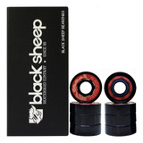 Rolamento Black Sheep Skate Patins Long Alta Precisão Black