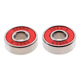 Rolamento Kit 2 Abec-9 608rs Blindado Resistente Água 8x22x7