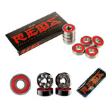 Rolamentos Para Skate Red Bones Original Lacrado C Adesivo 8