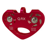 Roldana Dupla Para Tirolesa Cabo De Aço 12mm/corda 13mm 25k