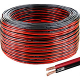 Rolo 100 Metros Fio Cabo De Som Automotivo 2 X 1,50mm