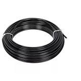 Rolo Conduite De Cambio Ou Freio Com Teflo Preto 20 Mts 