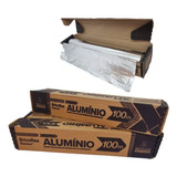Rolo De Papel Aluminio Com 100 Metros X 30cm Largura Cozinha
