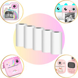 Rolo De Papel Térmico P/ Câmera Infantil Impressora Kit C/5