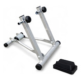 Rolo De Treino Dobravel Suporte Base Niveladora True Prata