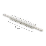 Rolo Furador De Massas 30cm C/ Pontas De Inox - Massas/pizza