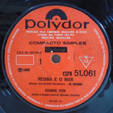 Ronnie Von 1969 Regina E O Mar Compacto