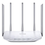 Roteador, Access Point, Wds Tp-link Ac1350 Archer C60 V3 Branco Bivolt 110v 220v Mu-mimo Dual Band 2.4 Ghz 5ghz 1 Wan 4 Lan 10/100