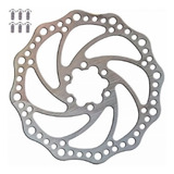 Rotor Disco De Freio Absolute Db01 160mm 6 Parafusos Cor Prateado
