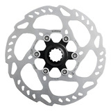 Rotor Disco Freio Shimano Slx Rt70 Ice Tech 180mm Centerlock Cor Prateado