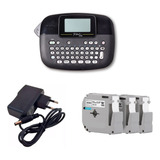Rotulador Brother Pt-m95bk + 03 Fita X-full Mk231 + Fonte