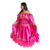 Roupa Cigana Dara Rosa Umbanda Candomble