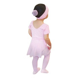 Roupa Completa Para Ballet Infantil Aula Ensaios Kit