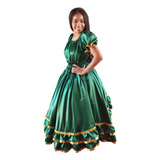 Roupa Conjunto Saia E Bata Cigana Esmeralda Dança